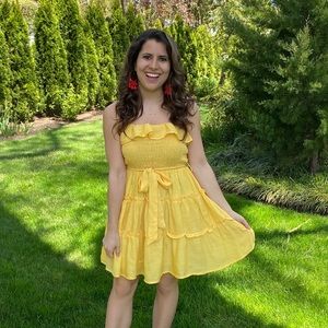Yellow Summer Dress
